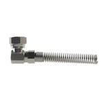 Hose Fitting 3/8in Od X 1/4in Id X 1/4in Nps(F) Swivel, 90