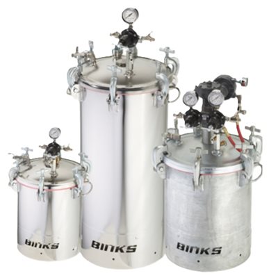 5 Gallon Pressure Tank, Gear Reduced, Agitated, Stainless Steel