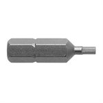 1/4 Insert Bit, 1.5mm Hex, 1in OAL