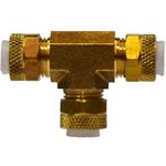 1/2 Poly Tube Union Tee