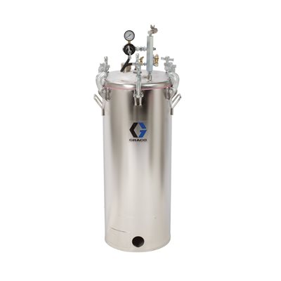 15 Gal SS Press Tank No Agitator, High Pressure