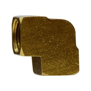 1/4 Female Elbow, Heavy Forged Brass