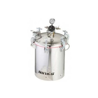 5 Gallon Pressure Tank, Gear Reduced, Agitated, Stainless Steel