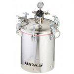 5 Gallon Pressure Tank, Gear Reduced, Agitated, Stainless Steel