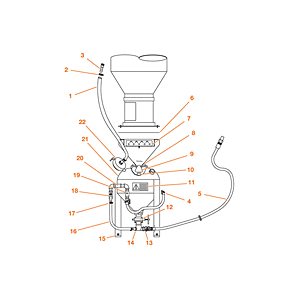 1In Blast Hose