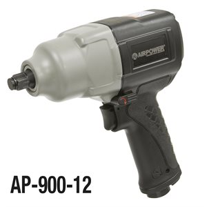 1 / 2in Sq. Dr. Impact, Max Torque 900 ft-lbs, Free Speed 8000 rpm
