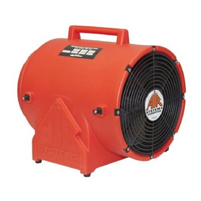 12IN. FAN, 115VAC, 60HZ, ORANGE, GFCI CORD