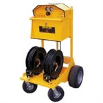 Ergo-Air Cart W/Lp Alarm Whistle-4500Psi (No Reel, Cabinet Or Cyls.) Pneu. Tires