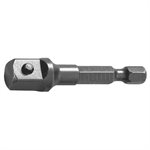 1/4 Hex Extension X 1/2  Male Sq., Ball