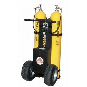 2-CYLINDER BOTTLED AIR CART - 4500PSI