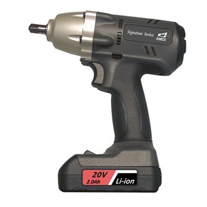 Signature Series Shut-Off Impact Cordless Tools Impact Driver Pistol W/Bail Shut Off 3/8" 15-55Nm