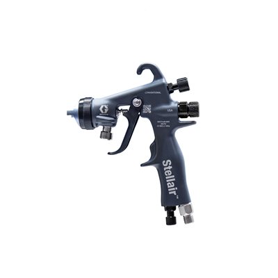 Stellair Air Spray Gun, Compliant, 0.070 In. (1.8 MM), SST Tip