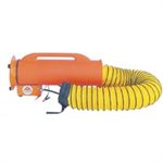 AC AXIAL 8IN. FAN W/DUCT CANISTER ATTACHED