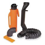 CONDUCTIVE 8IN. SADDLE VENT VENT. KIT